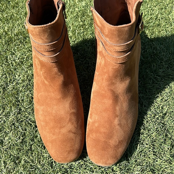 NWOB Paul Green Sydney Boots Toffee Suede Size Women’s 7.5 - Picture 7 of 12